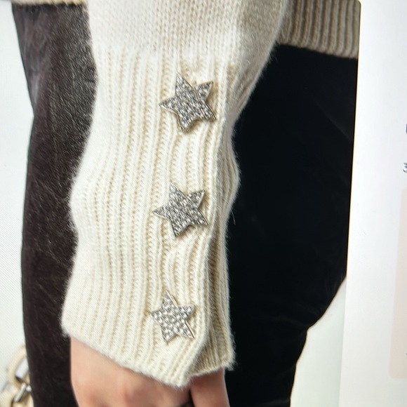 NWT Zadig &Voltaire Boxy Bijoux Cashmere Sweater Size M - Picture 12 of 13